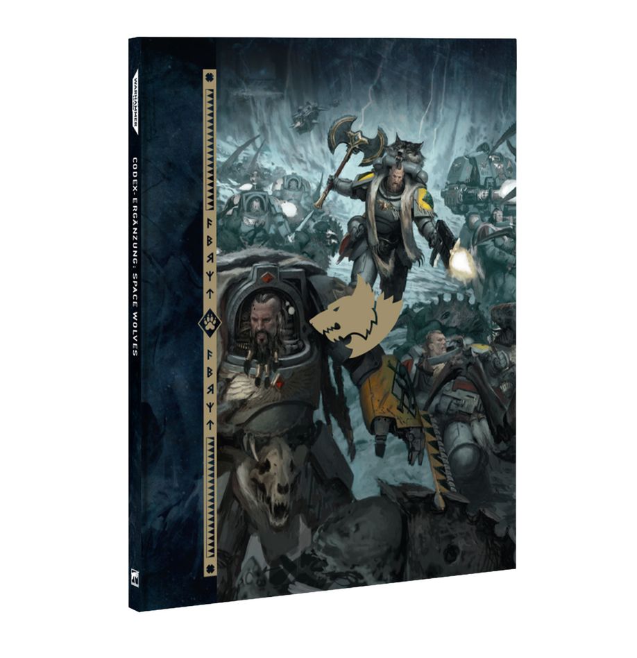 Space Wolves Codex + Data Cards deutsch Space Marines Warhammer 40k