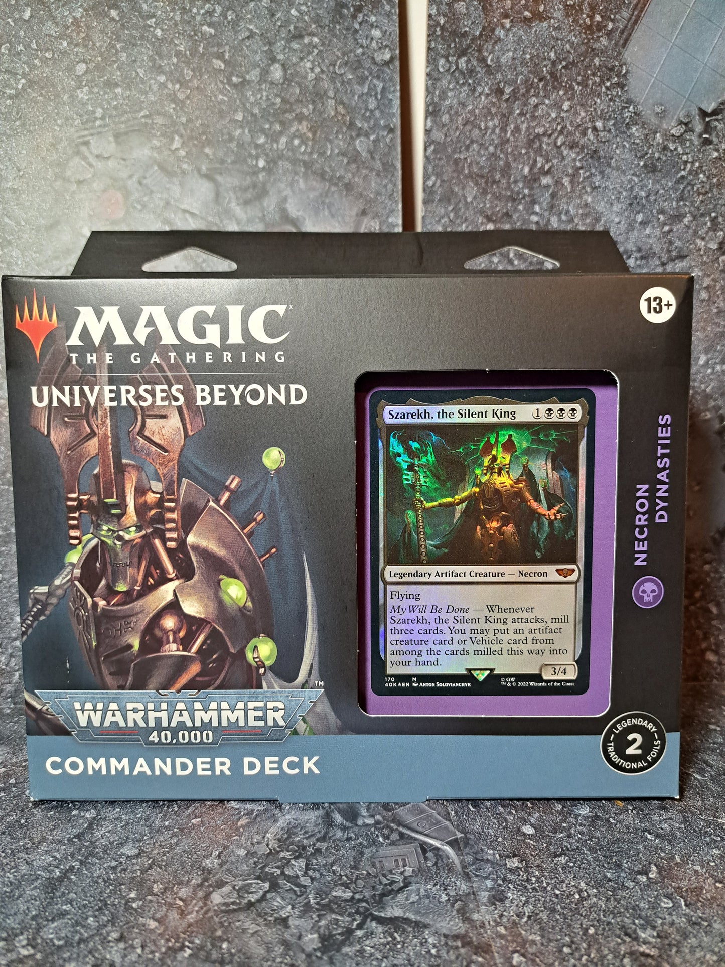 Necron Dynasties MtG Magic Necron-Dynastien: Universes Beyond Commander Deck (englisch)