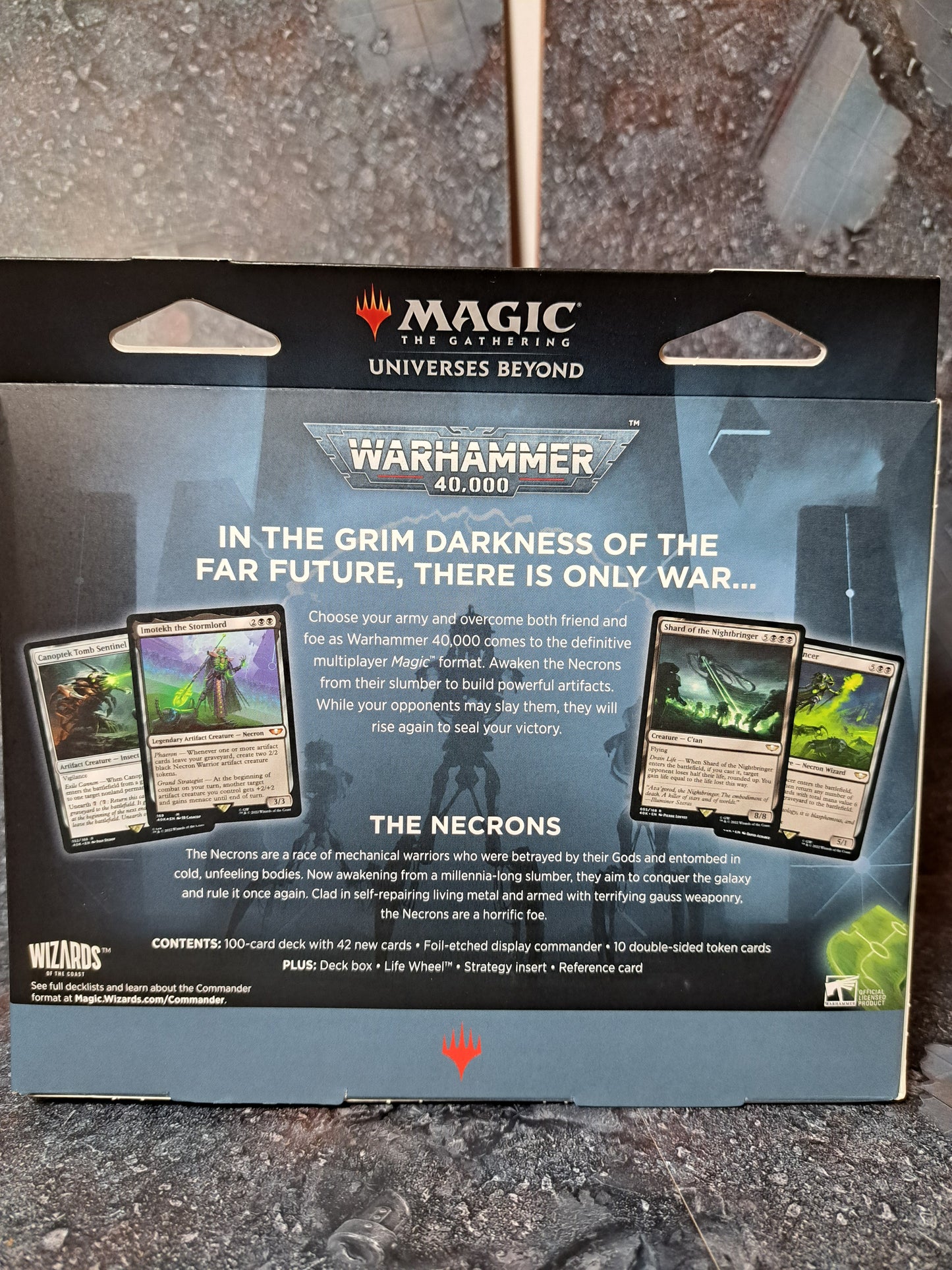 Necron Dynasties MtG Magic Necron-Dynastien: Universes Beyond Commander Deck (englisch)