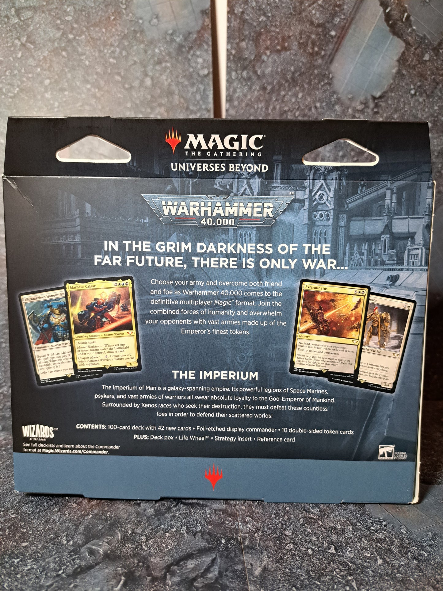 Forces of the Imperium MtG Magic Imperiale Streitkräfte – Universes Beyond Commander Deck (englisch)