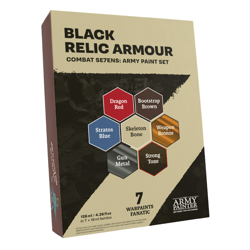 Combat Se7ens: Black Relic Armour - The Army Painter