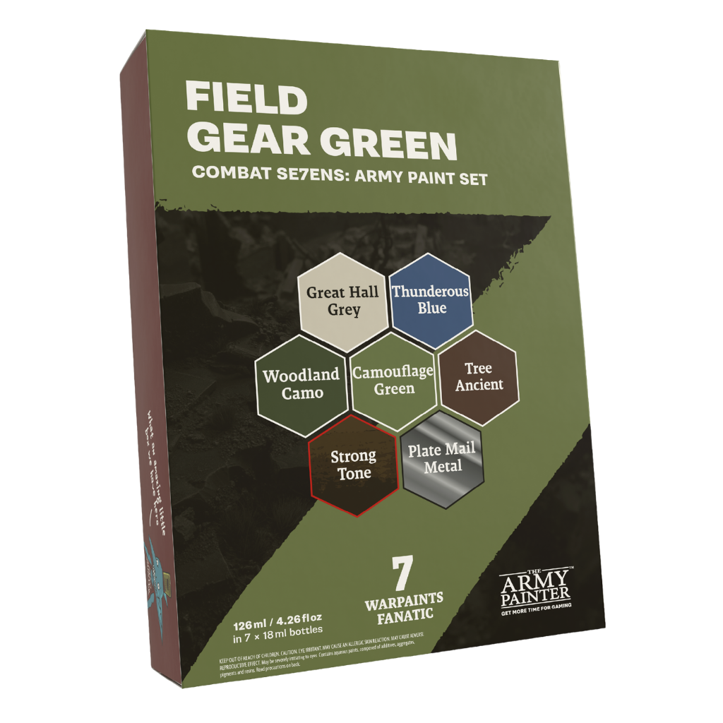 Combat Se7ens: Field Gear Green - The Army Painter