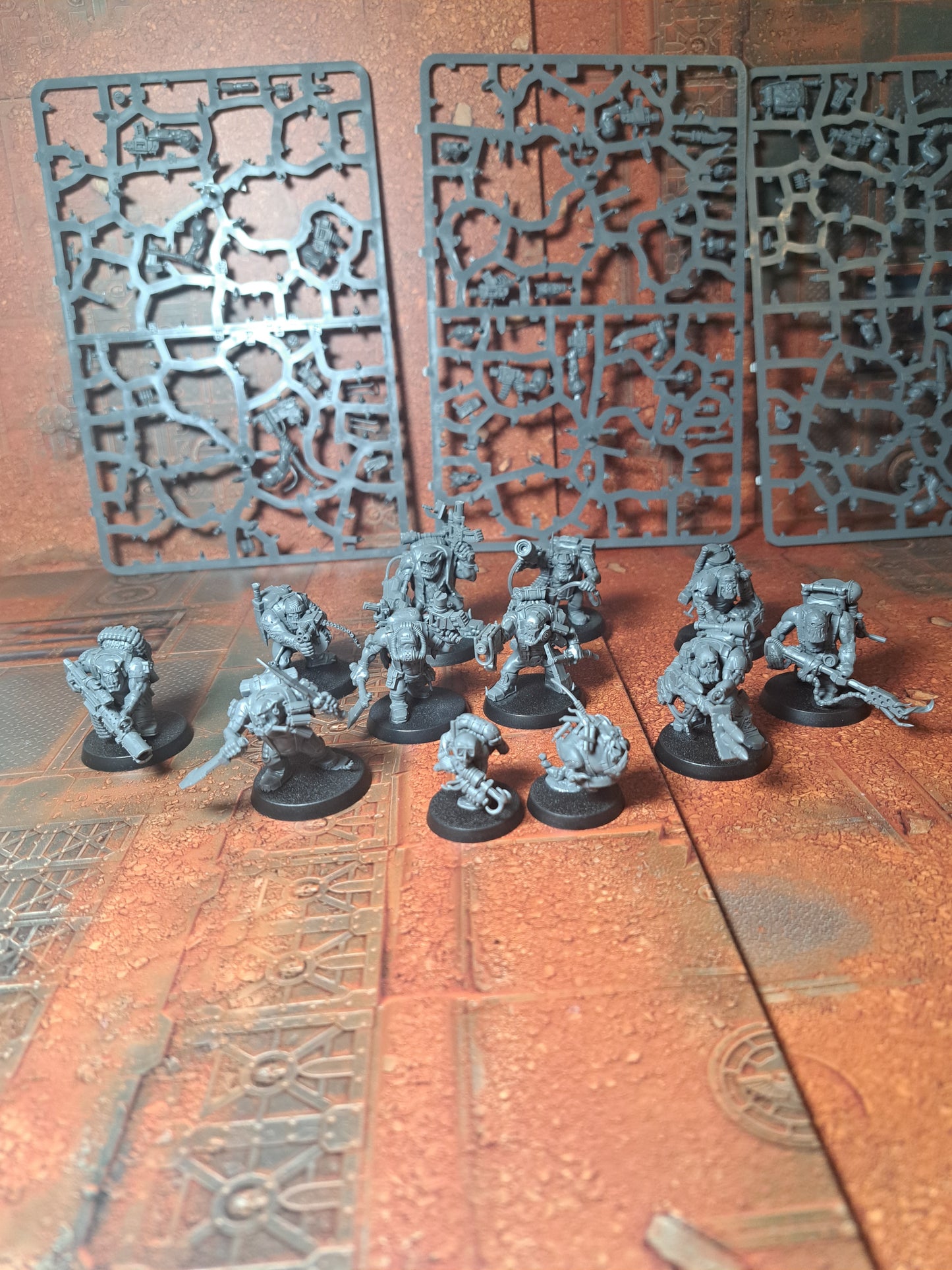 Ork Kommandos Warhammer 40k Kill Team Orks gebaut + Bitz