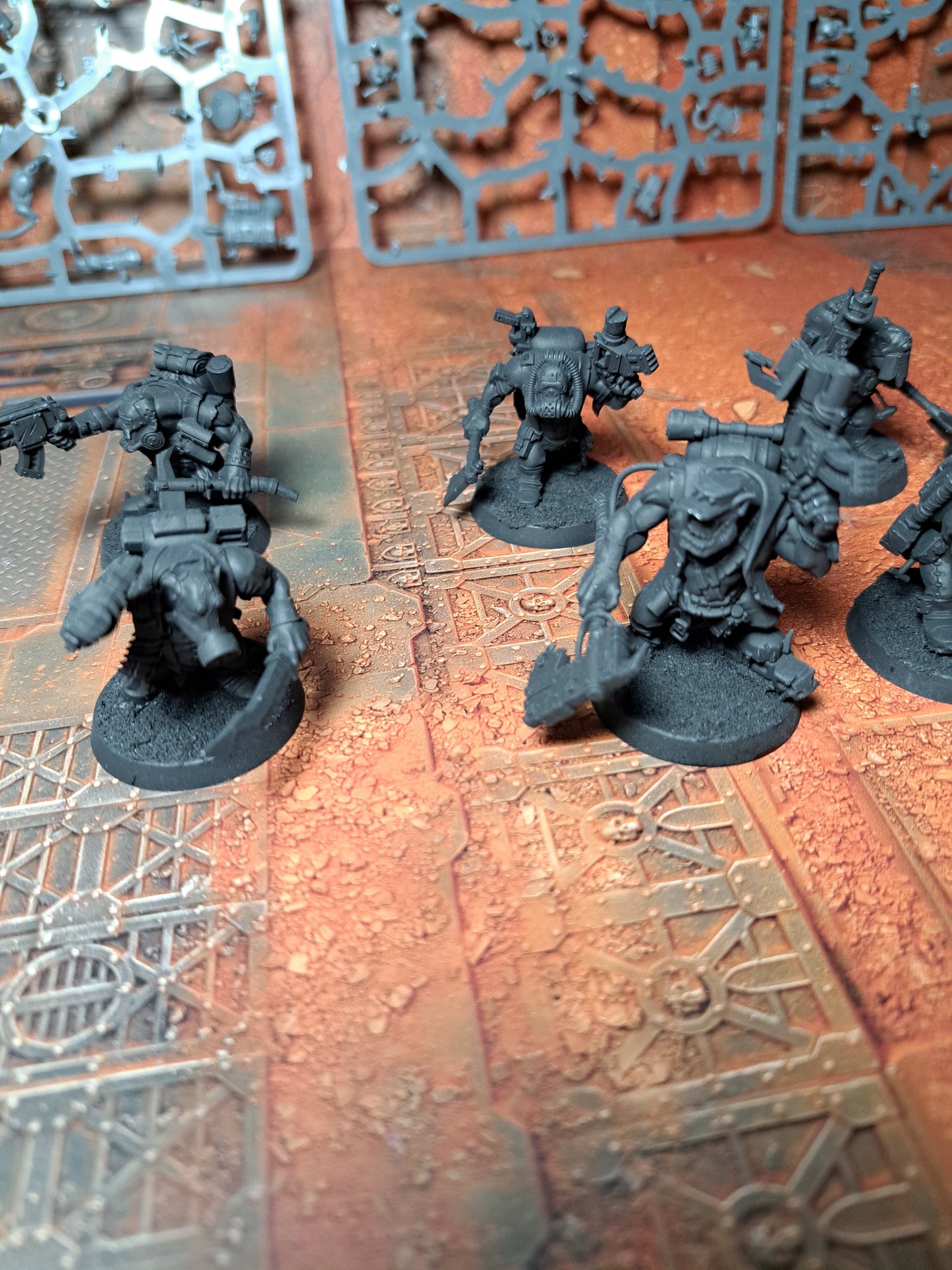 Ork Kommandos Warhammer 40k Kill Team Orks gebaut geprimed + Bitz