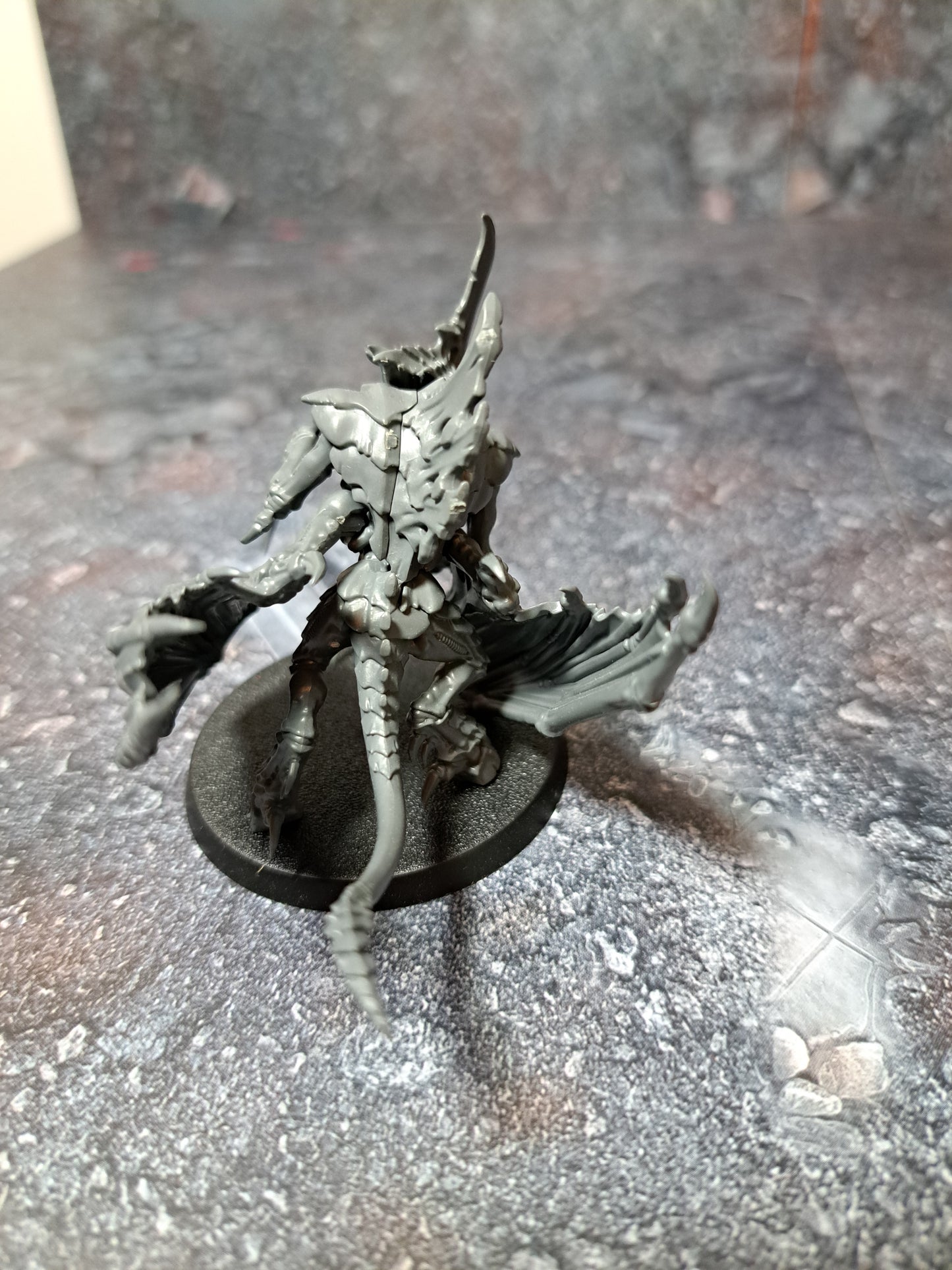 Winged Tyranid Prime Geflügelter Alphakrieger Tyranids Tyraniden Warhammer 40k Leviathan gebaut