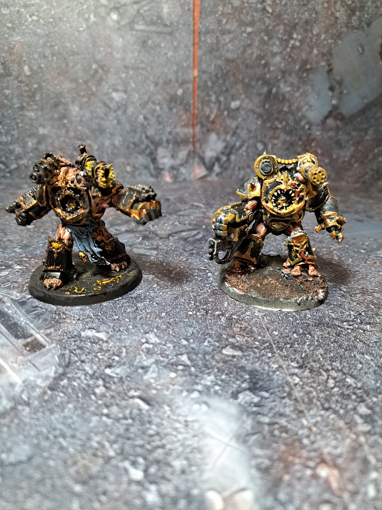 Obliterators Chaos Space Marines Warhammer 40k Gebaut Bemalt