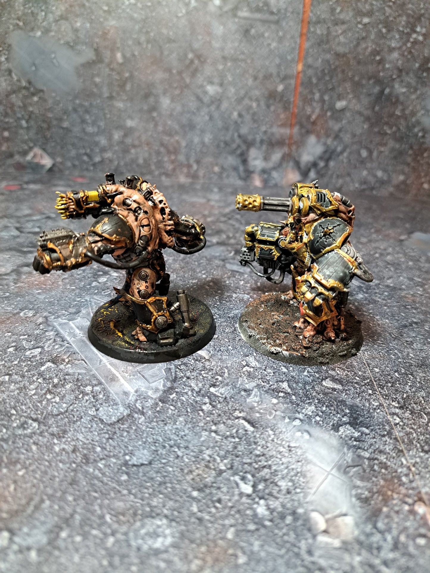 Obliterators Chaos Space Marines Warhammer 40k Gebaut Bemalt