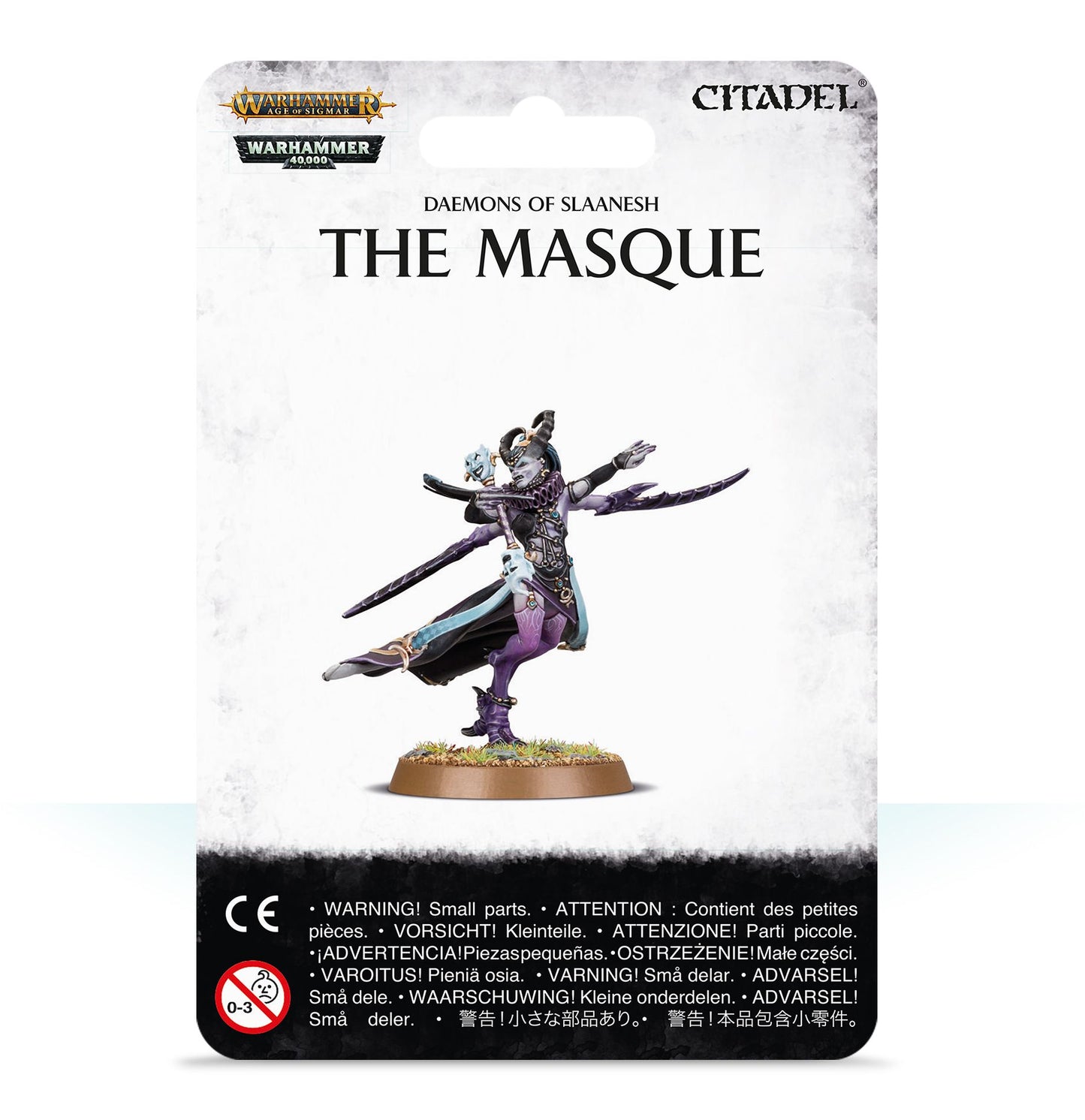 Warhammer 40k Die Maske – Slaanesh Chaos Miniatur