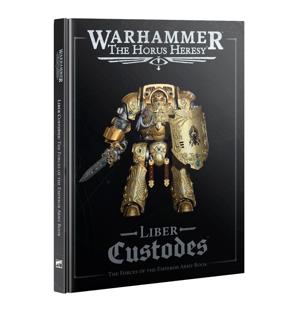 Horus Heresy Liber Custodes – Forces of the Emperor Army Book Hardcover Deutsch