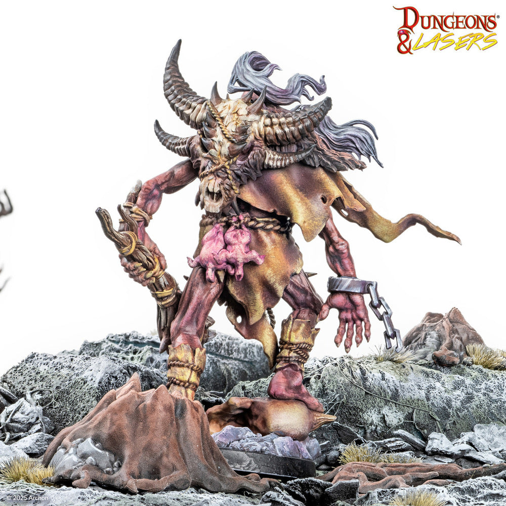 D&L Gervase the Ettin Riesen Miniatur 5e Archon Studio