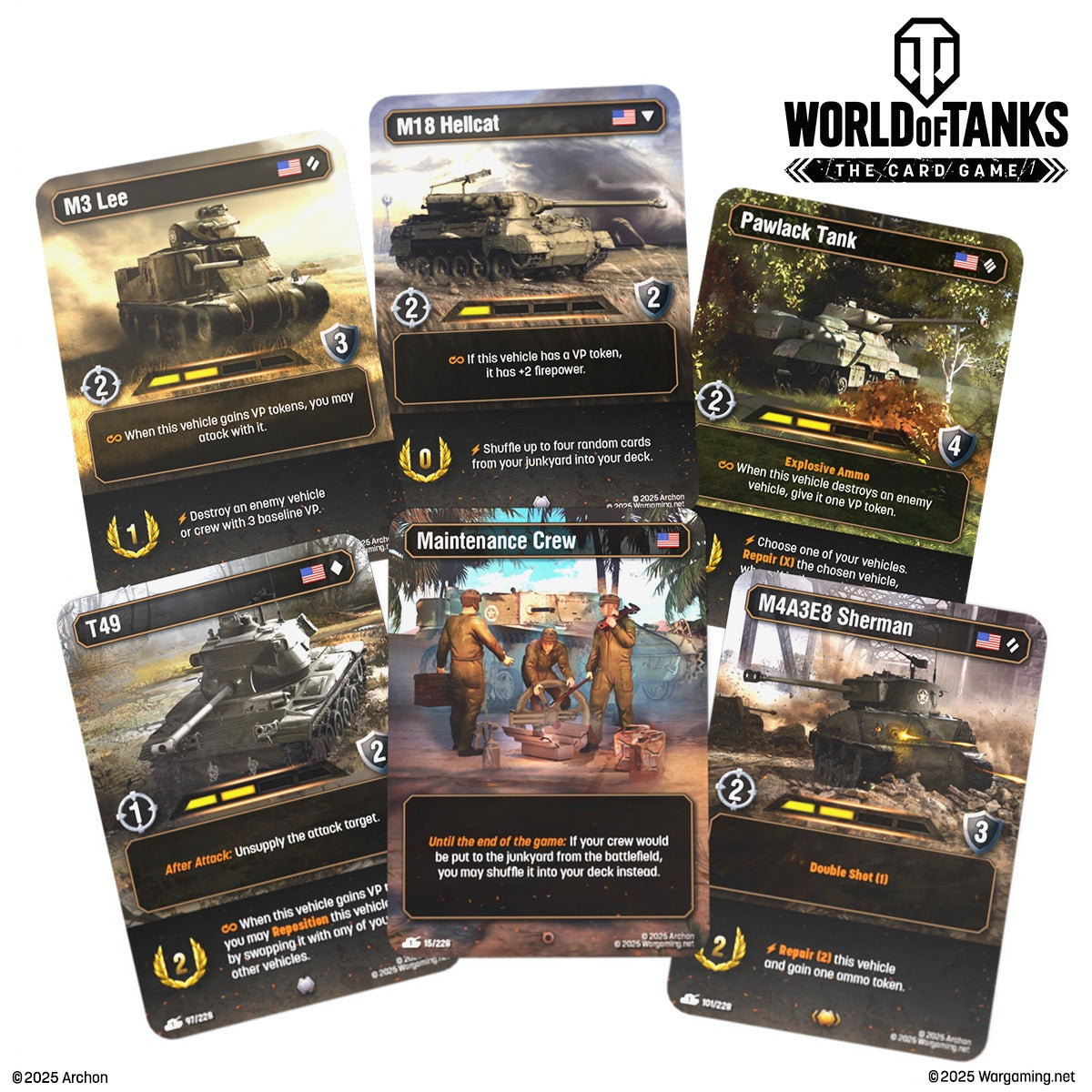 World of Tanks TCG Starter Deck USA First Strike Archon Studio (Engl.)