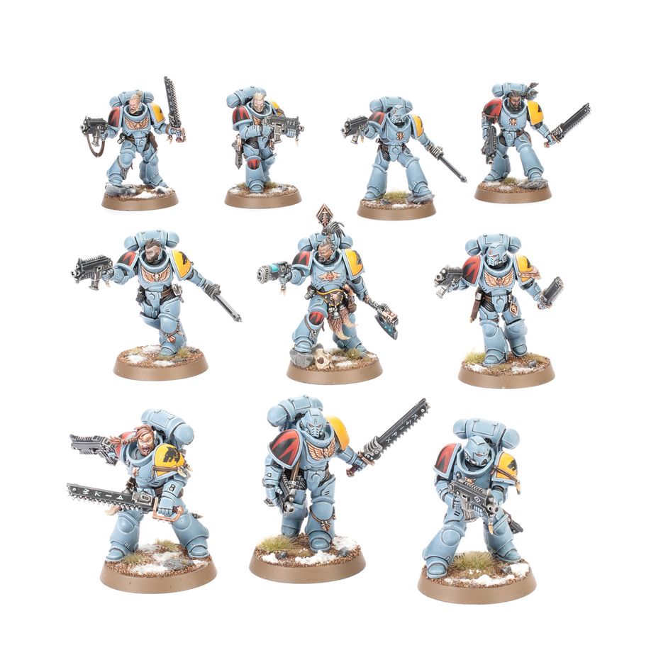 Grey Hunters Graumähnen Space Wolves Space Marines Warhammer 40k