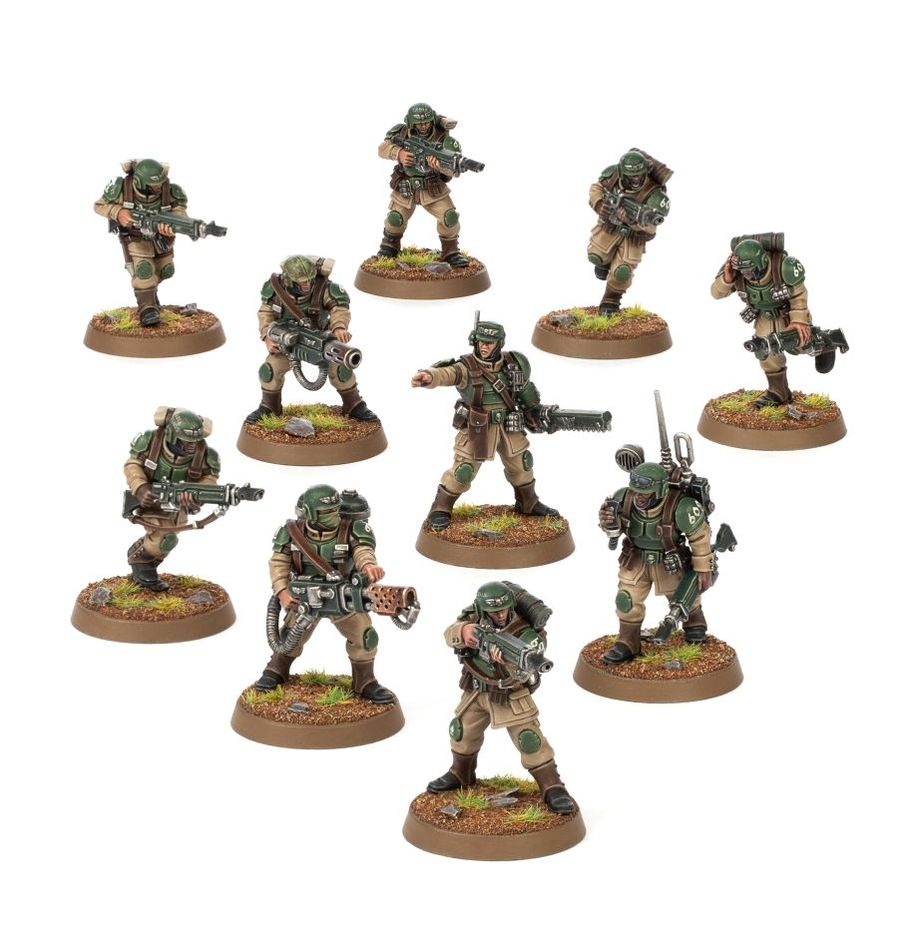 Cadian Shock Troops Astra Militarum Imperial Guard Warhammer 40k