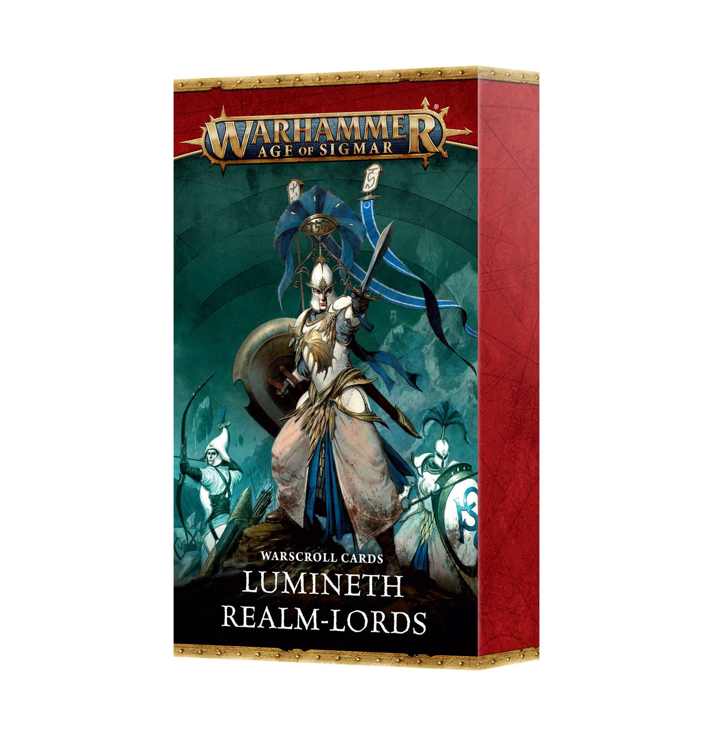 Age of Sigmar Lumineth Realmlords Warscroll Cards Deutsch 04050210005