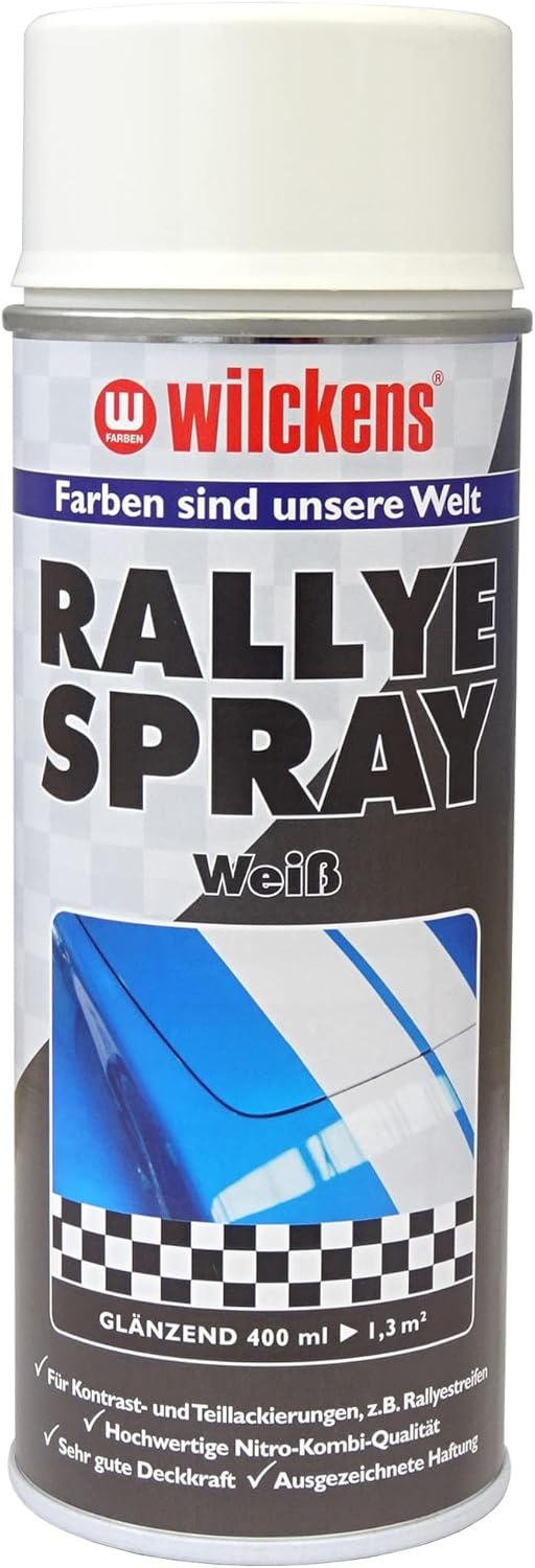 Wilckens Rallye Spray Weiß glänzend Tabletop Primer 0,4l