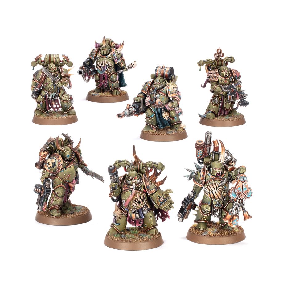 Plague Marines Seuchenmarines Death Guard Warhammer 40k