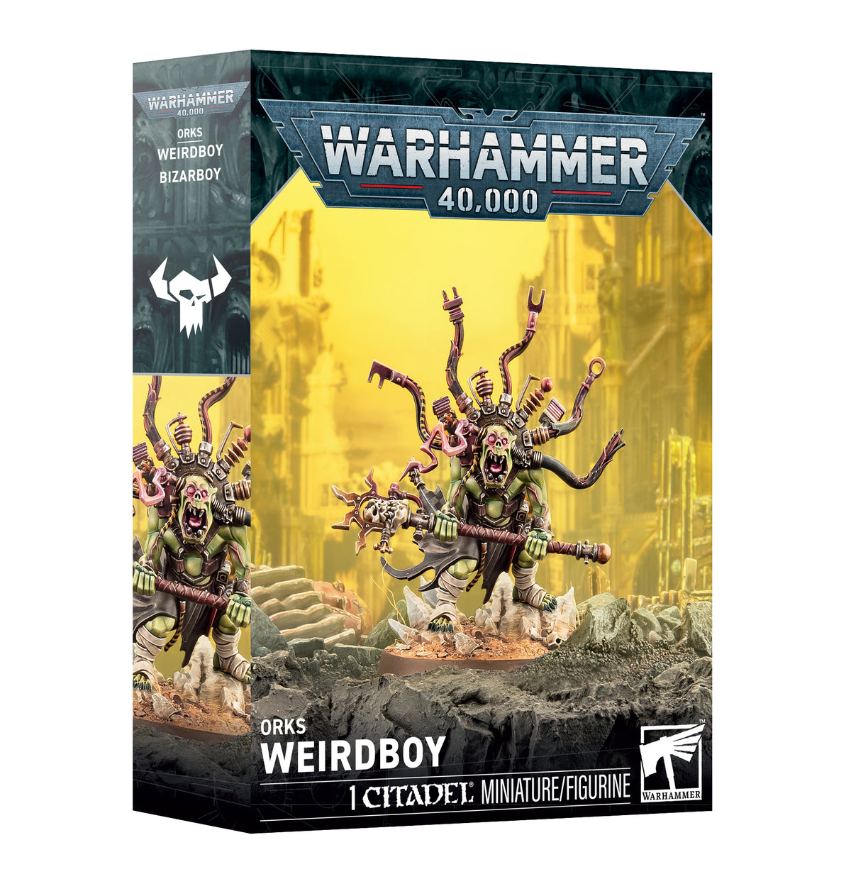 Warhammer 40.000 Orks Weirdboy Wirrkopf Miniaturen