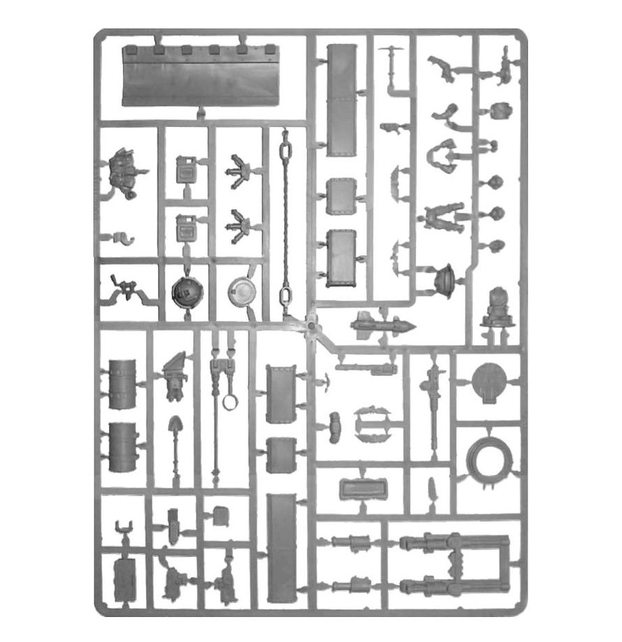 Warhammer 40,000 Astra Militarum: Tank Accessories Panzerzubehör