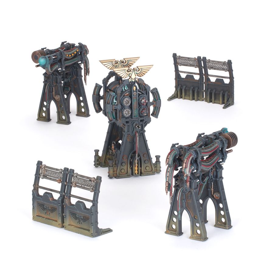 Warhammer 40.000 Battlefield Armageddon Galvanic Network Geländeset