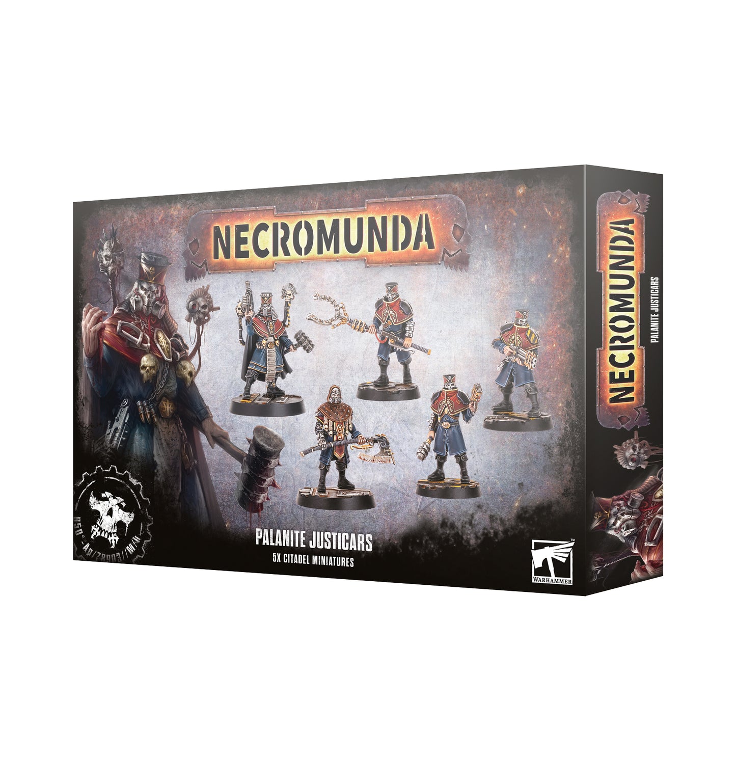 Warhammer 40k Palanite Justicars Necromunda Miniaturen NEU