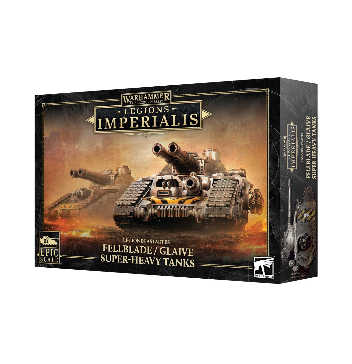 Warhammer 40k FELLBLADE/GLAIVE SUPER-HEAVY TANKS Legiones Imperialis NEU