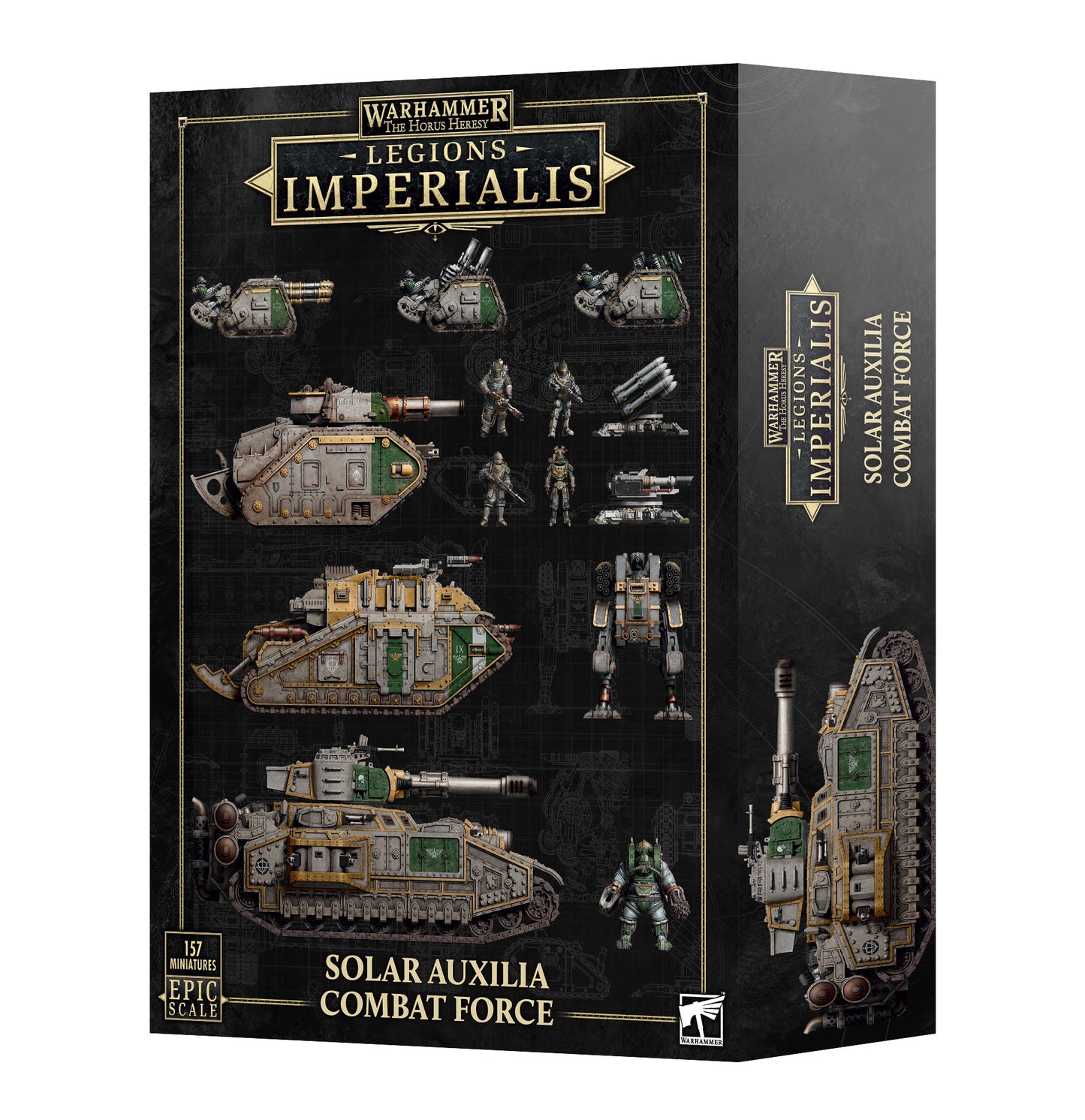 Warhammer 40k Legions Imperialis Solar Auxilia Combat Force Horus Heresy Neu