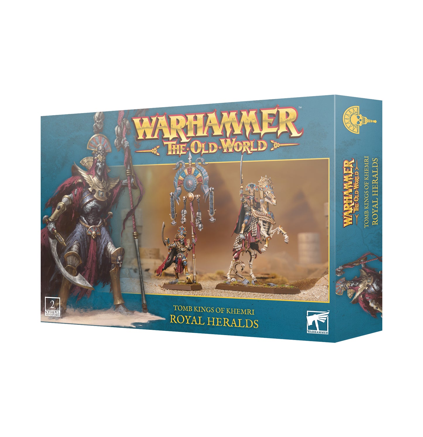 Warhammer Tomb Kings Khemri Royal Heralds Old World Miniatures NEU Vorbestellung