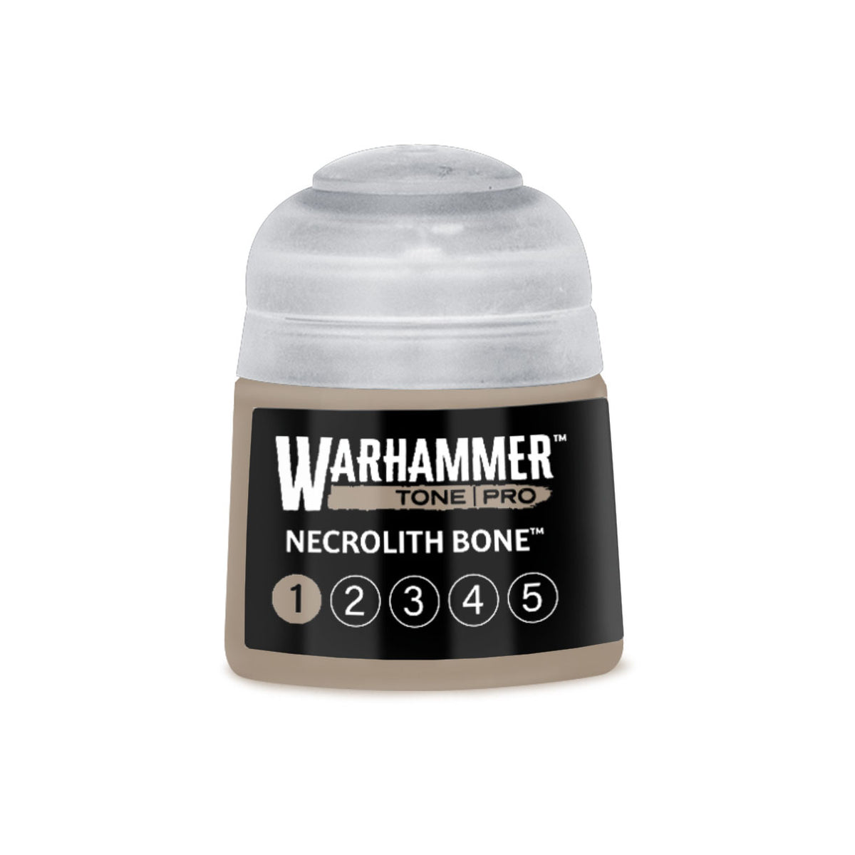 Necrolith Bone 1 - 12 ml - Warhammer Tone Pro Miniaturenfarbe