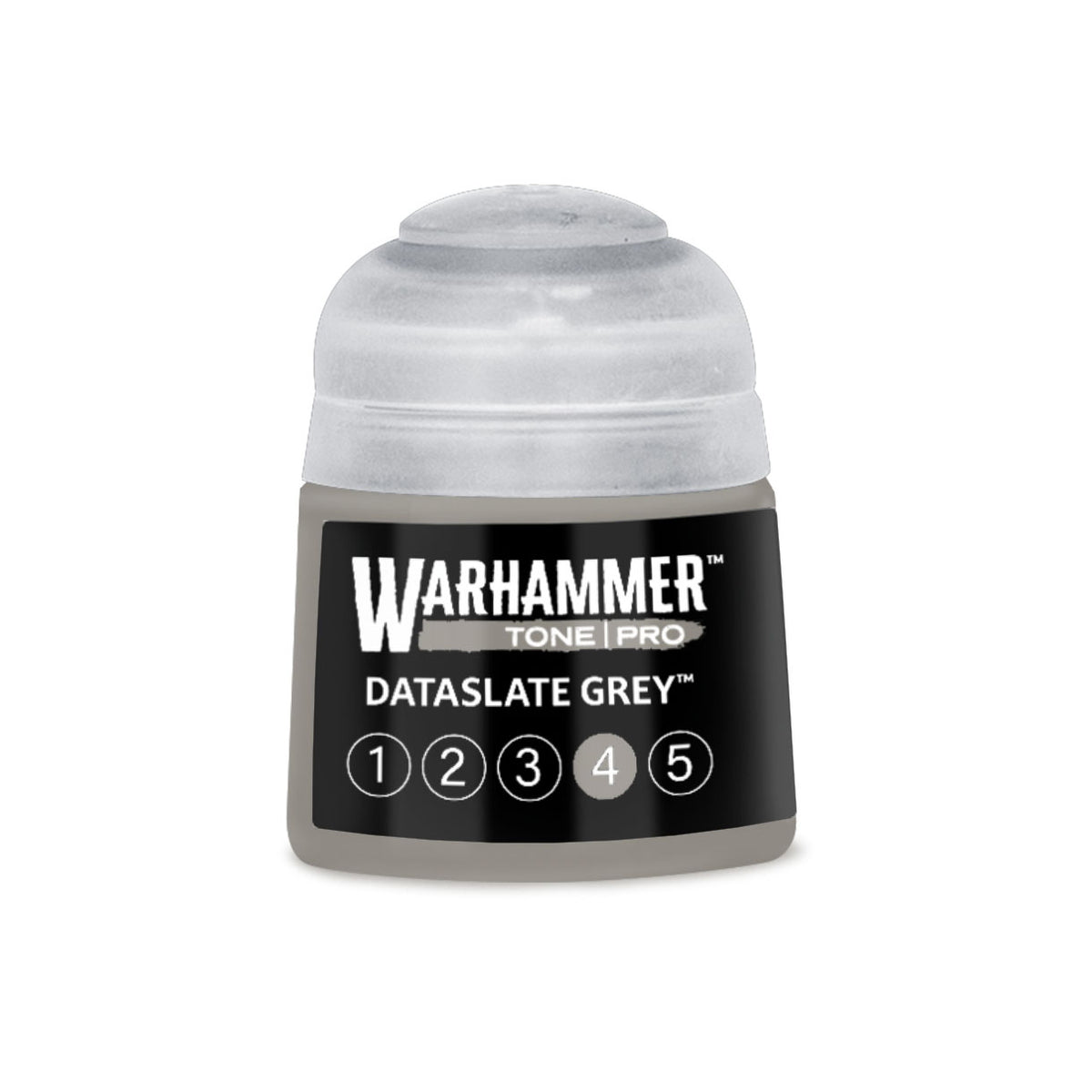 Dataslate Grey 4 - 12 ml - Warhammer Tone Pro Miniaturenfarbe