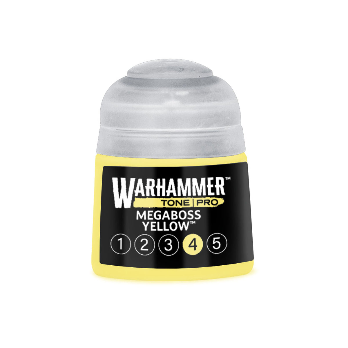 Megaboss Yellow 4 - 12 ml - Warhammer Tone Pro Miniaturenfarbe