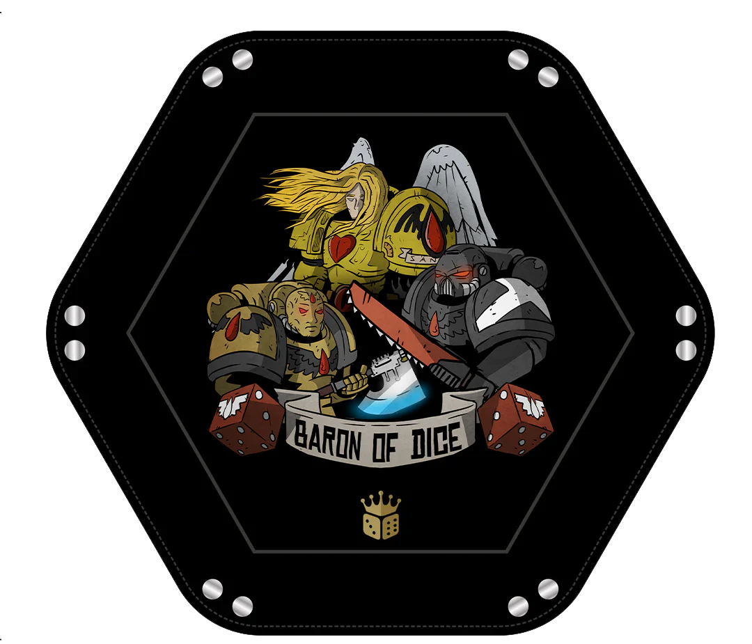 Baron of Dice Retribution – Würfeltablett für Sci-Fi Wargaming