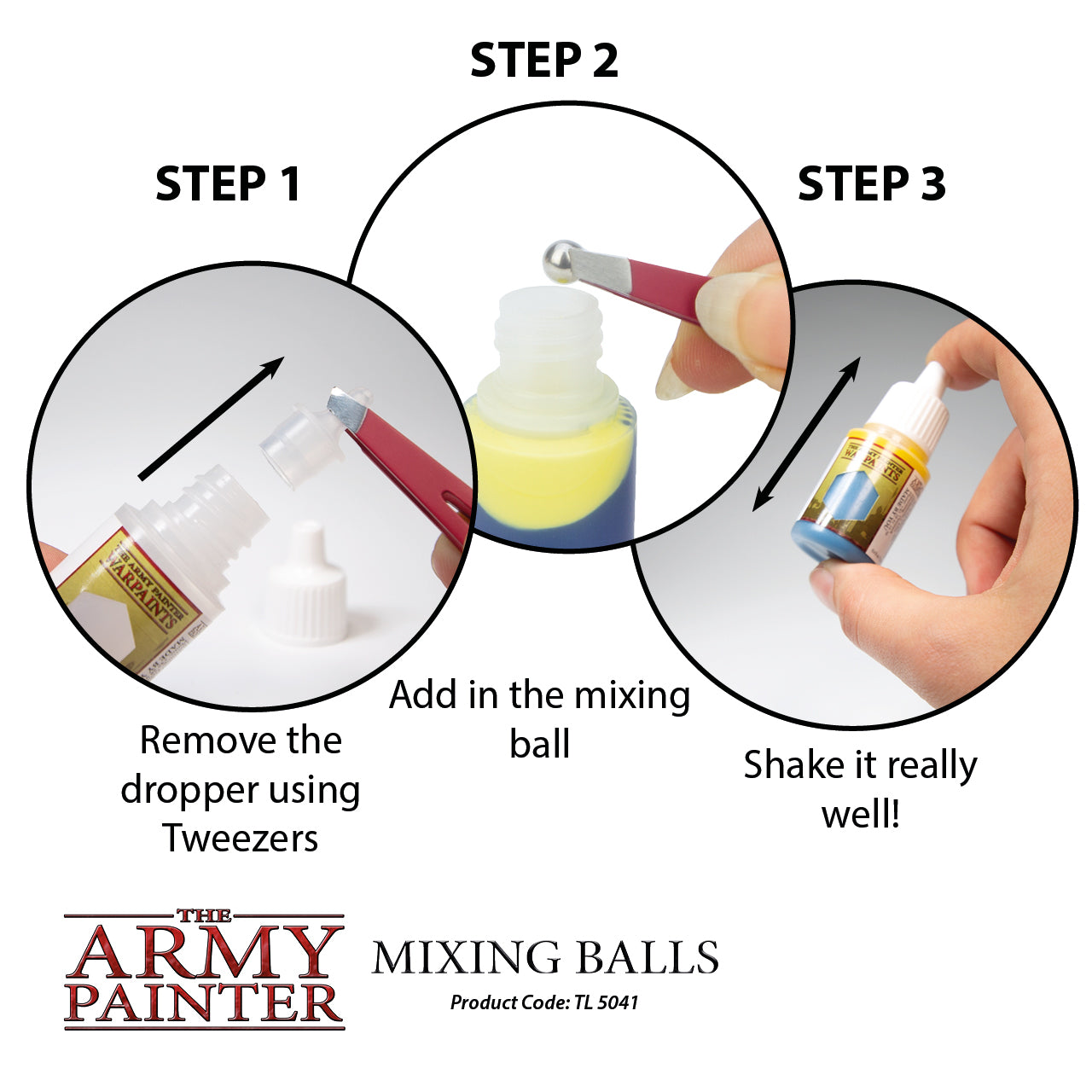 The Army Painter Mixing Balls Kugeln Neu | Farbe Zubehör
