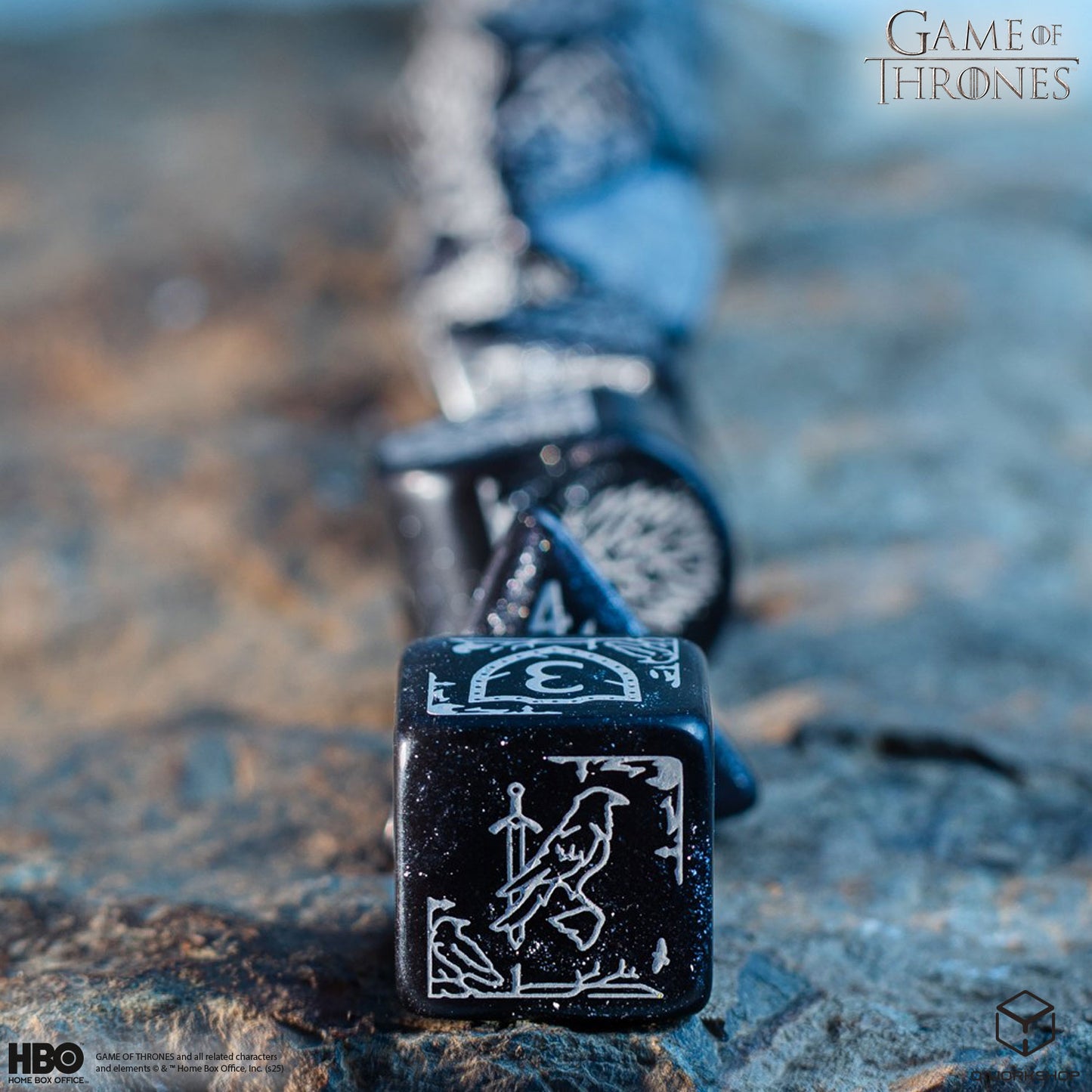 Game of Thrones. Night's Watch Dice Set.