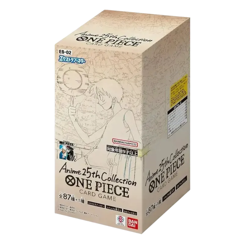 One Piece Card Game: EB-02 – Extra Booster Memorial Collection (JP) - Display