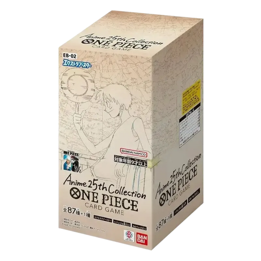 One Piece Card Game: EB-02 – Extra Booster Memorial Collection (JP) - Display