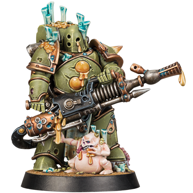 Death Guard Morslug Heavy Plague Gunner Kill Team Warhammer 40k