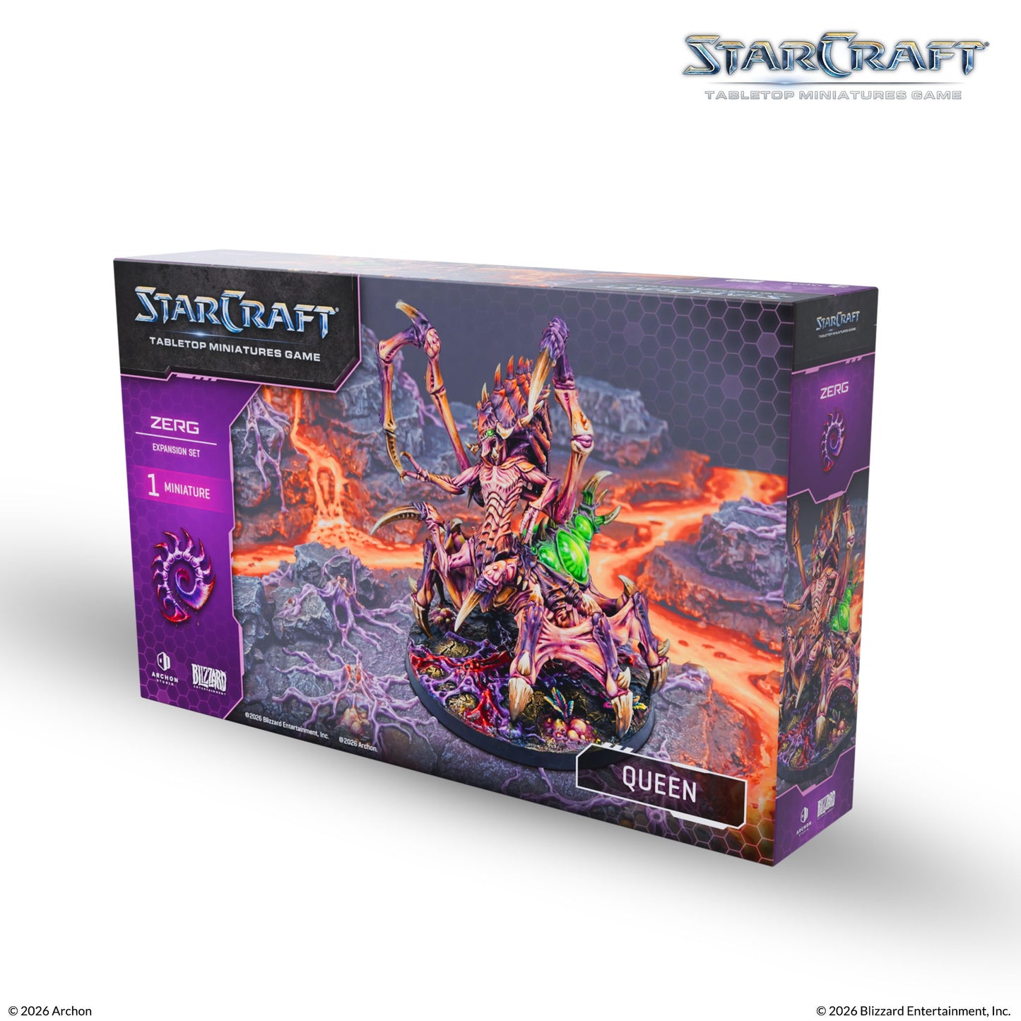 StarCraft® Queen – Zerg Erweiterung | 1x Miniatur | TMG Brettspiel