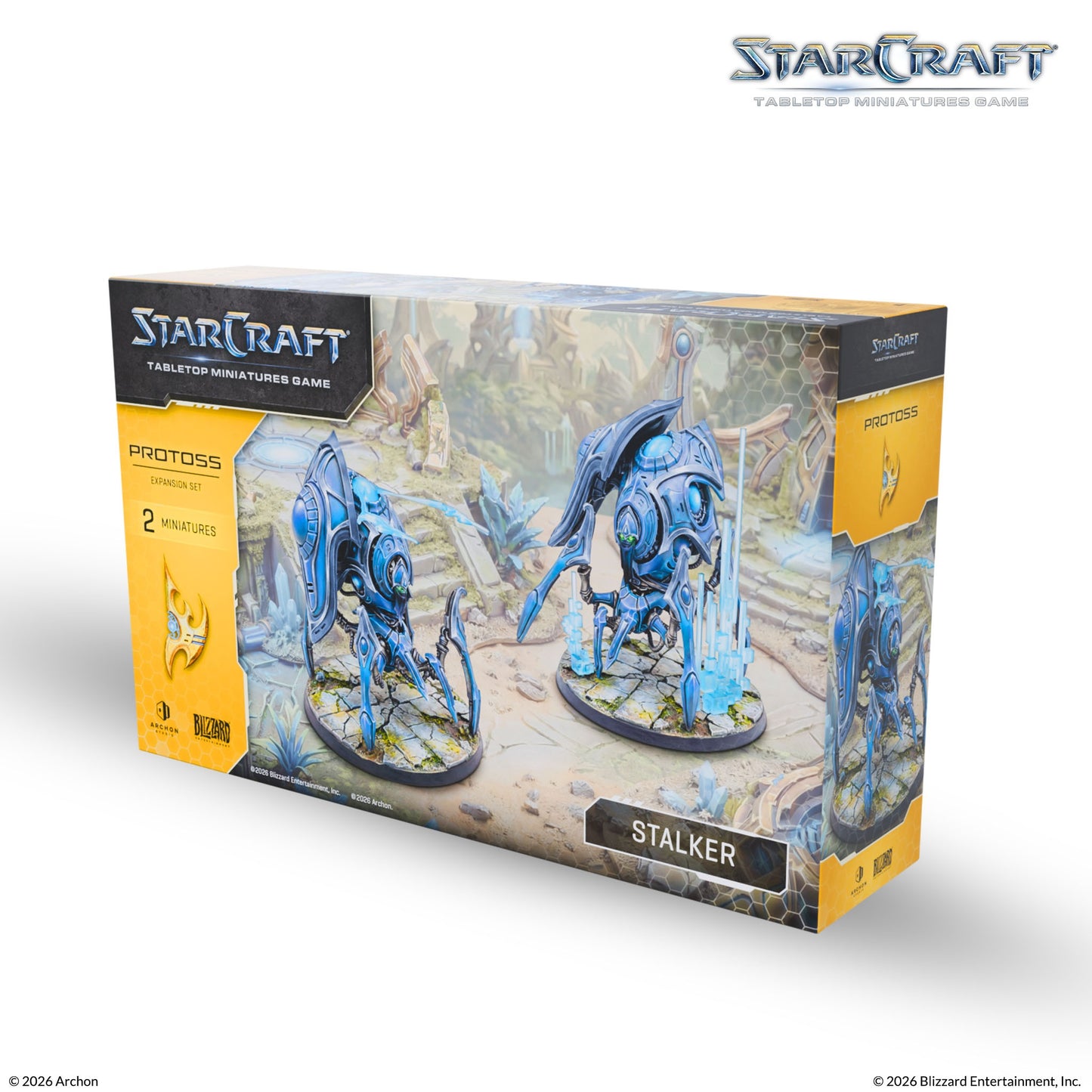 StarCraft® Stalker – Protoss Erweiterung | 2x Miniaturen | TMG Brettspiel