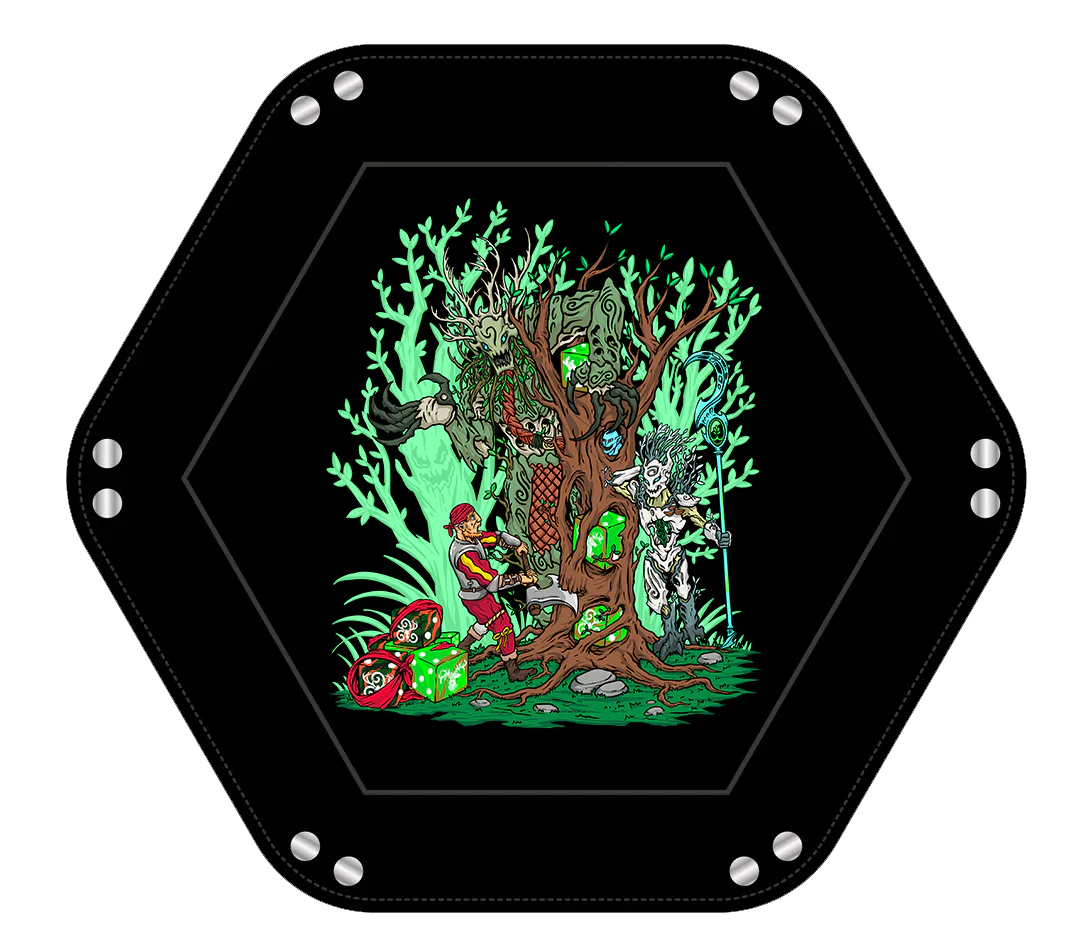 Baron of Dice Tree Lords – Würfeltablett für Fantasy Wargaming