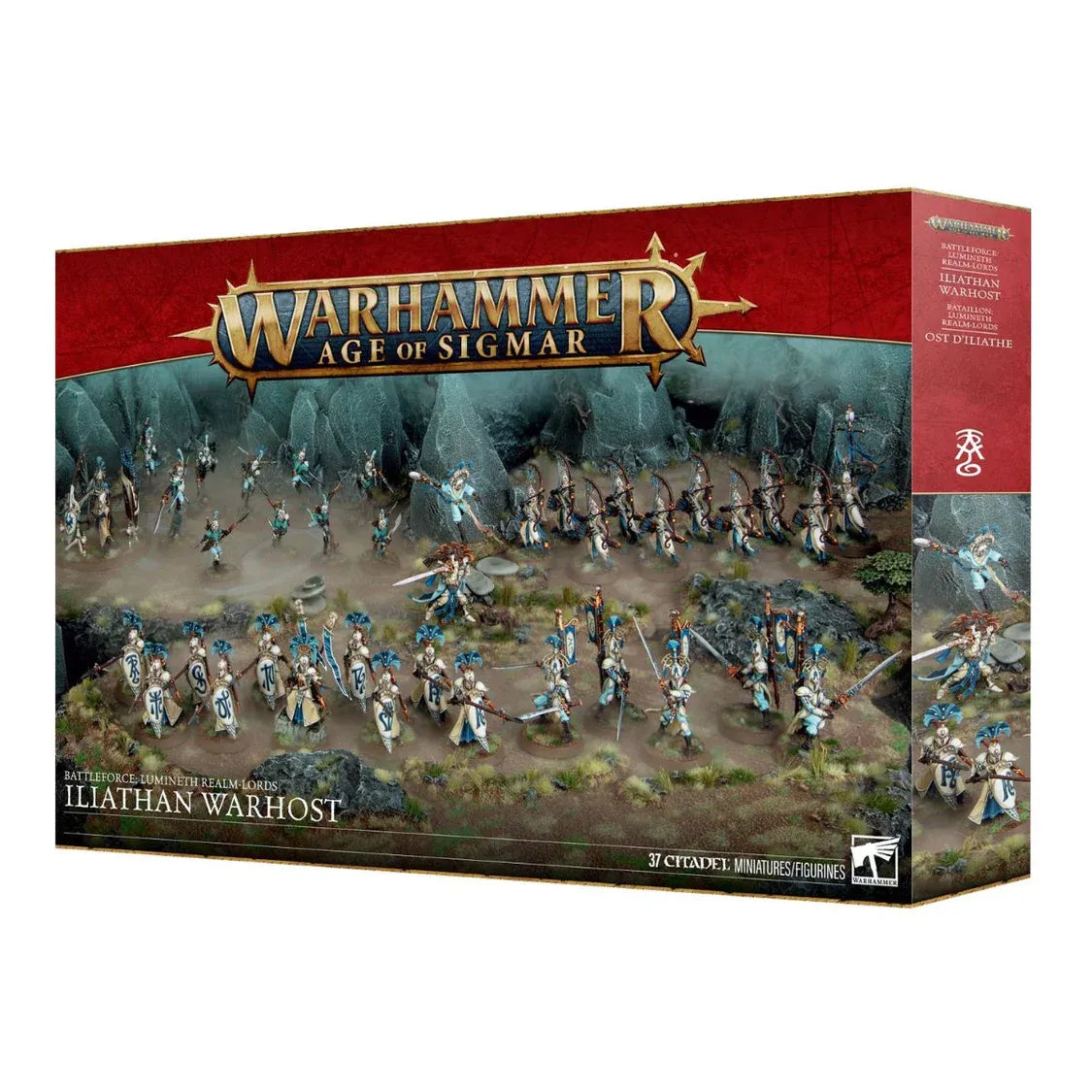Age of Sigmar Lumineth Realmlords Iliathan Warhost Battleforce Streitmacht Miniatures 99120210071