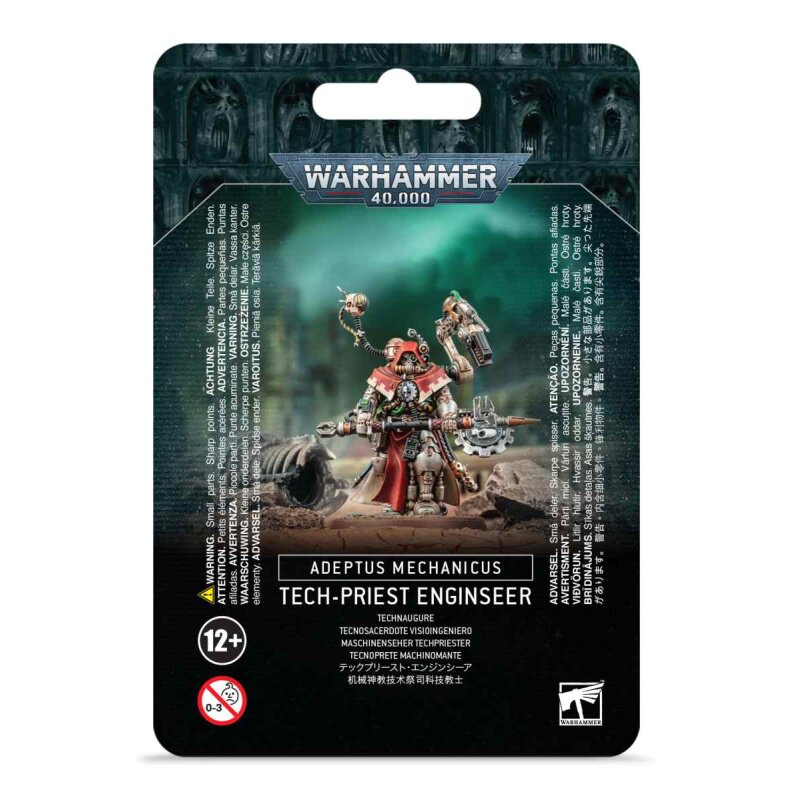 Warhammer 40K Adeptus Mechanicus Tech-Priest Enginseer – Character Model