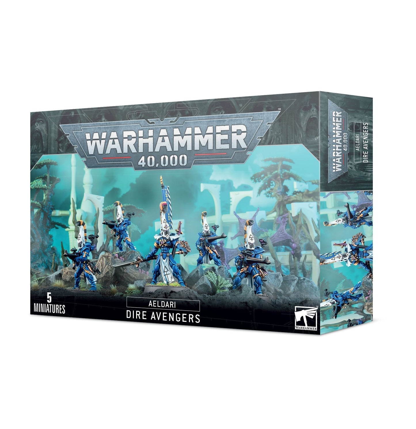 Eldar Dire Avengers Miniaturen Bausatz Warhammer 40000 Deutsch