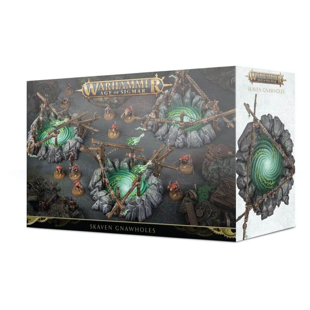Warhammer Age of Sigmar Skaven: Gnawholes Naglöcher