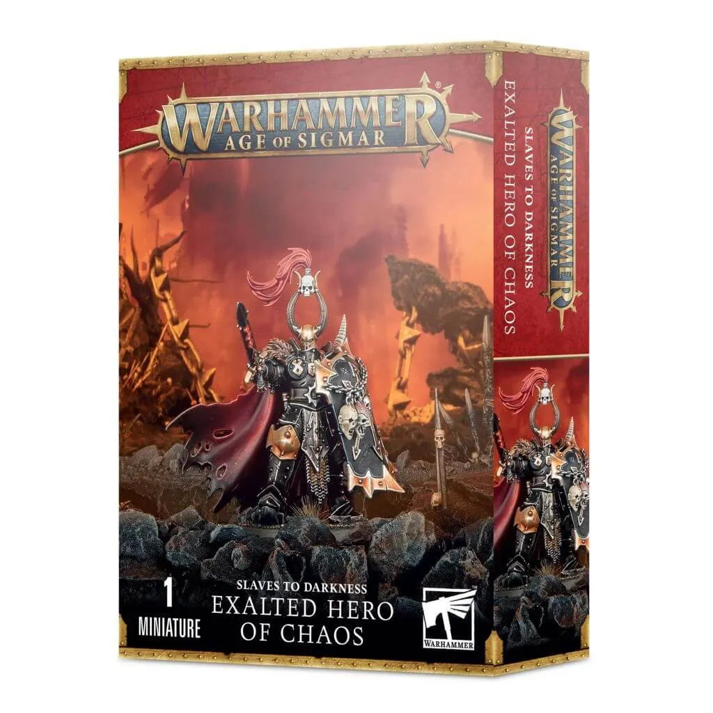 Warhammer Exalted Hero Chaos Age of Sigmar Slaves to Darkness Miniature NEU