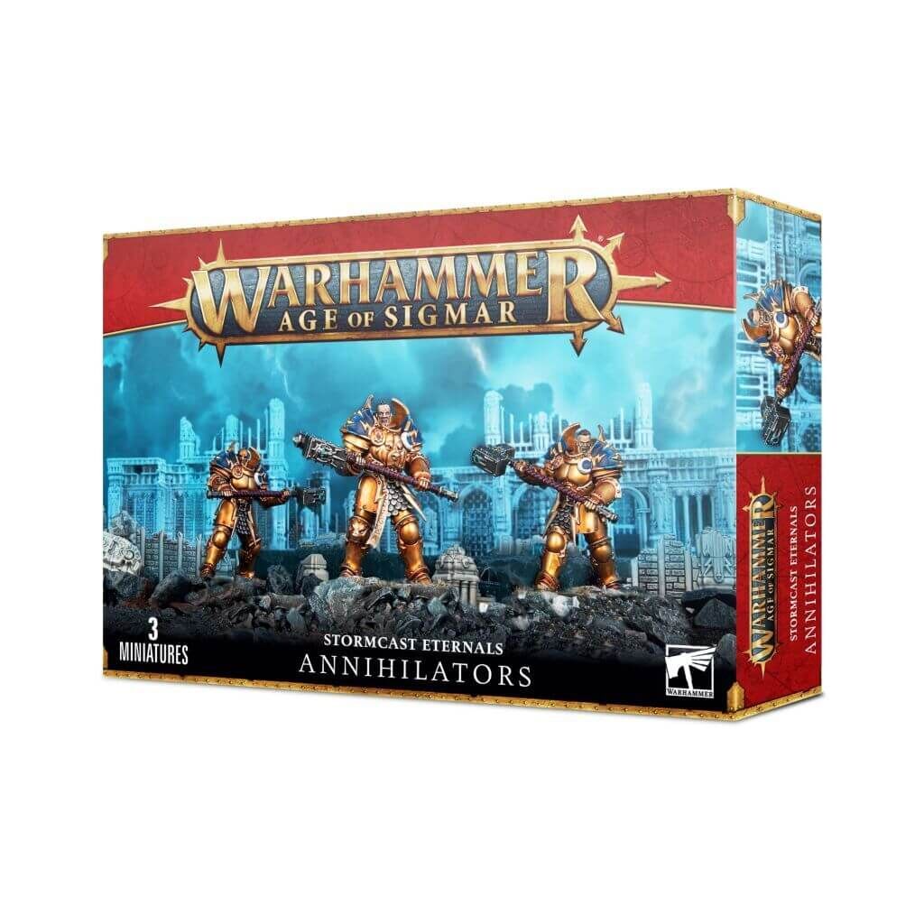 Warhammer Age of Sigmar Annihilators Stormcast Eternals Miniaturen Modell Neu