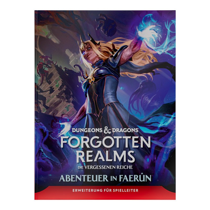 D&D - Die Vergessenen Reiche: Abenteuer in Faerûn DM Guide Hard Cover - DE Spielleiter