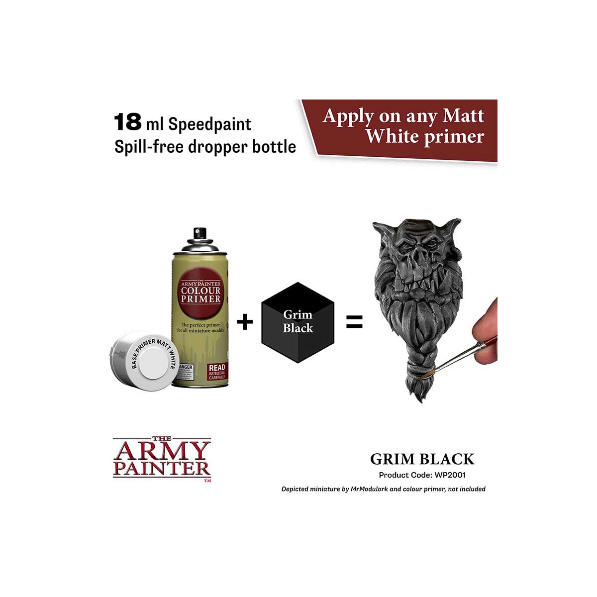 The Army Painter Speedpaint 2.0 Grim Black – 18 ml