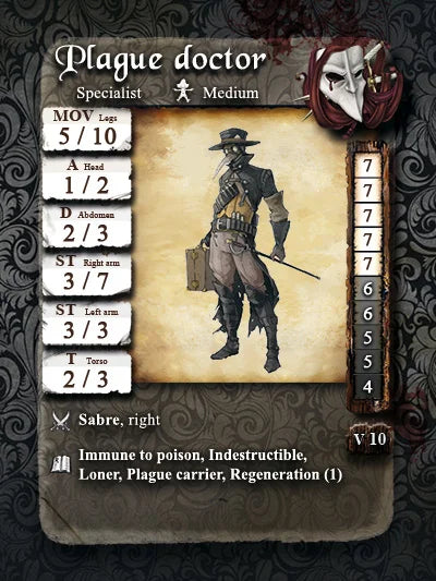 Freebooter's Fate Pestdoktor Bruderschaft ASS 027