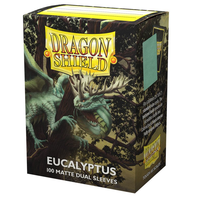 Dragon Shield Standard Dual Kartenhüllen Eucalyptus Matt 100 Stück