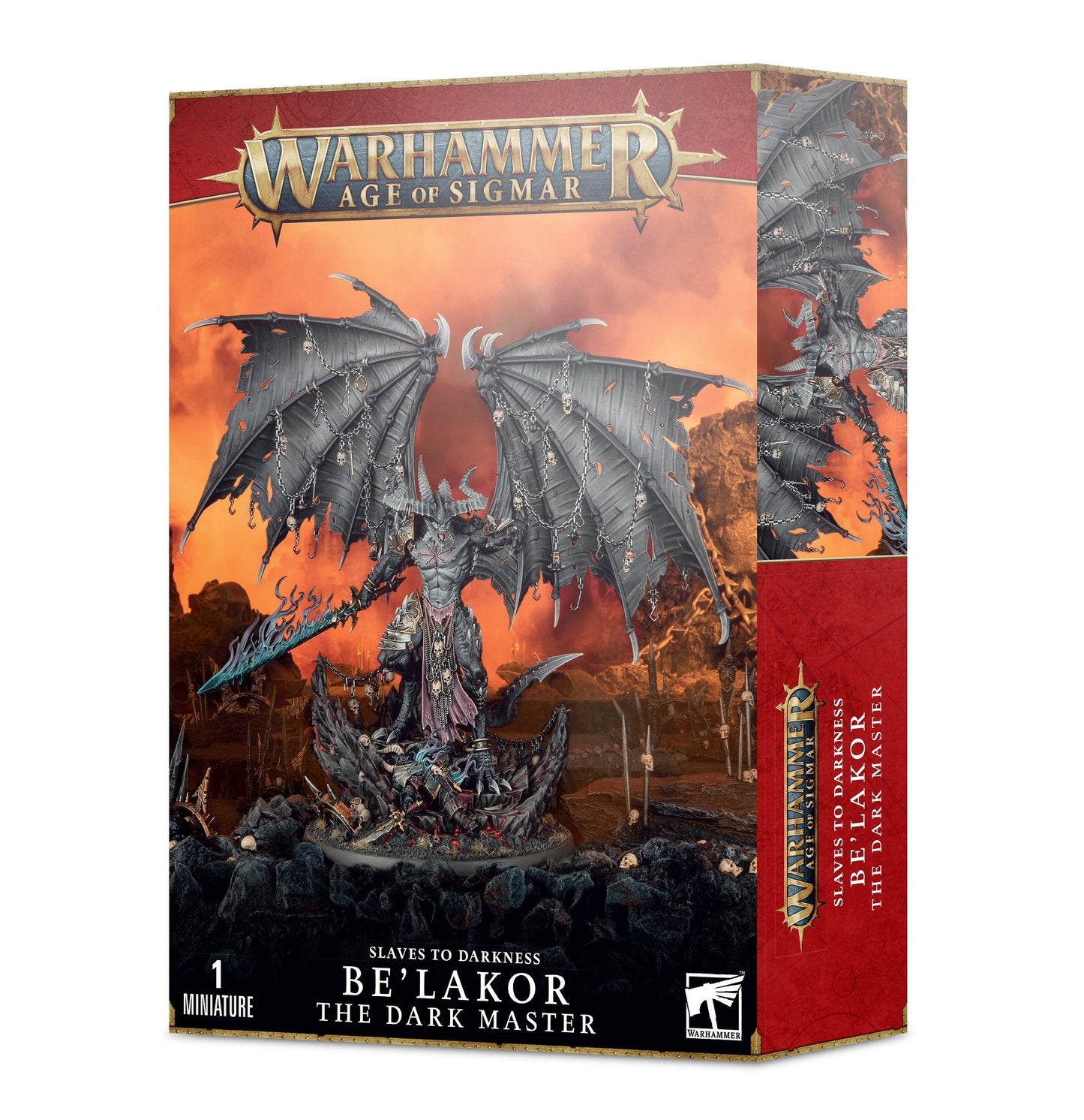 Be'lakor the Dark Master Miniature Age of Sigmar Warhammer 40000 Deutsch